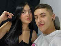 naughty cam girl giving blowjob MaddyAndNate