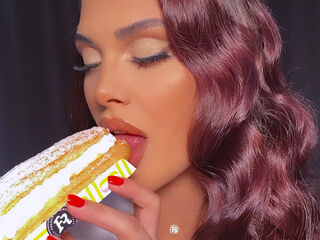 naked girl with webcam masturbating with sextoy Alexa